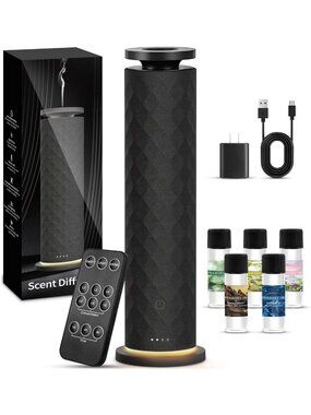 Waterless Scent Diffuser for Home & Office | Quiet Aromatherapy Essential Oils